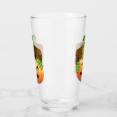 フランケンシュタイン・モンスターマンガとカボチャ タンブラーグラス (左)