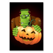 フランケンシュタイン・モンスターマンガとカボチャ テーブルナンバー (正面)