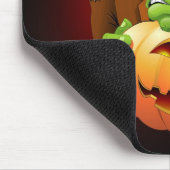 フランケンシュタイン・モンスターマンガとカボチャ マウスパッド (コーナー)