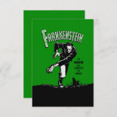 フランケンシュタイン-招待状/ RSVP (正面/裏面)