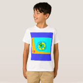 フランケンチーズサマーボーイズWhite Basic Tシャツ (正面フル)