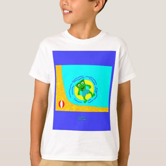 フランケンチーズサマーボーイズWhite Basic Tシャツ (正面)