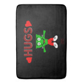 フランケンチーズハグズラージバスマット バスマット (正面縦)