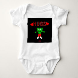 フランケンチーズハグベビージャージーボディスーツ ベビーボディスーツ
