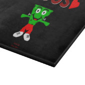 フランケンチーズハグ切削盤27.9 cm x 20.3 cm カッティングボード (角)