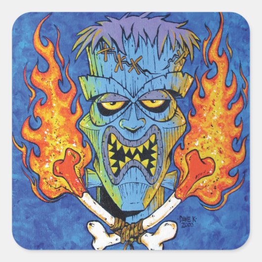 フランケンティキ スクエアシール (正面)