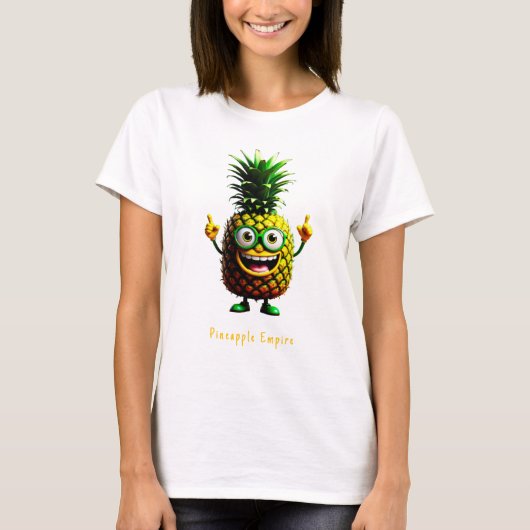フランケンパインTシャツ – Pineapple Empire Tシャツ (正面)