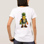 フランケンパインTシャツ – Pineapple Empire Tシャツ (裏面)