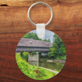 フランケンマスの屋根付き橋 キーホルダー (正面)