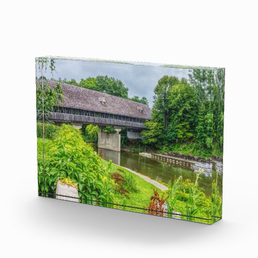 フランケンマスの屋根付き橋 フォトブロック (右)