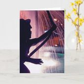 フランケンマスミシガン カード (黄色い花)