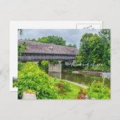 フランケンムート考えるスが君の橋を覆った ポストカード (正面/裏面)