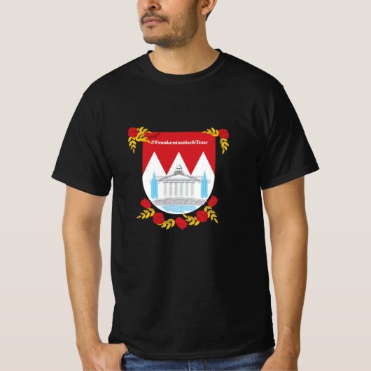 フランケン盾 Tシャツ (正面)