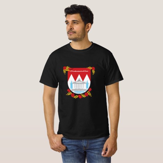 フランケン盾 Tシャツ (正面フル)