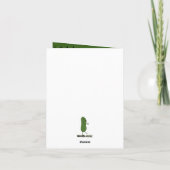 フランケン・ピクル 招待状 (裏面)