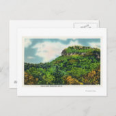 フランコニアノッチ州パークビューオブインディアンヘッド ポストカード (正面/裏面)