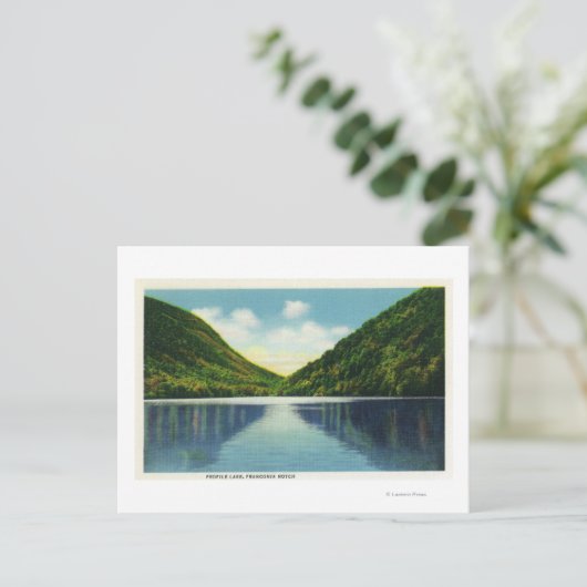 フランコニアノッチ州パークビューオブプロファイルレイク ポストカード (スタンド正面)