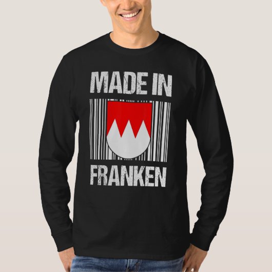 フランコニアフランクシュ製の腕のコート Tシャツ (正面)