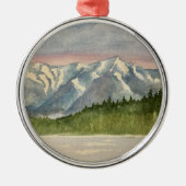 フランコニアリッジロネソームレイク メタルオーナメント (正面)