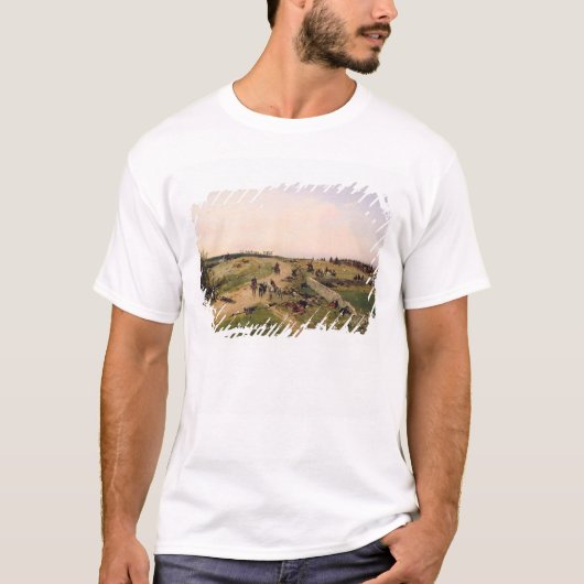 フランコプロイセン戦争からの場面 Tシャツ (正面)