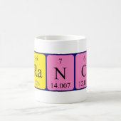 フランコ周期表マグ コーヒーマグカップ (中央)