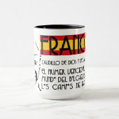 フランコ将軍 マグカップ (中央)