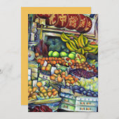 フランシスと新鮮なフルーツ (正面/裏面)