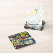 フランシスと新鮮なフルーツ コースター (右側)