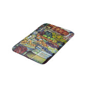 フランシスと新鮮なフルーツ バスマット (アングル)