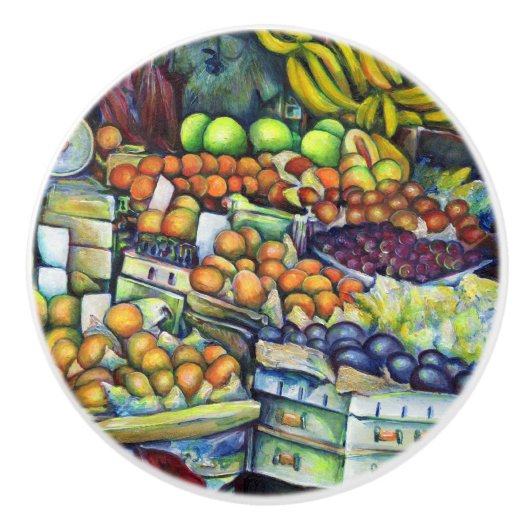 フランシスの生の果物 セラミックノブ (正面)