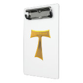 フランシスカンタウクロスパックスエボヌム金ゴールドメタリック ミニクリップボード (アングル2)