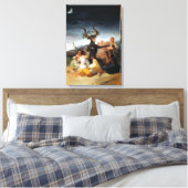 フランシスコゴヤウィッチズサブバス キャンバスプリント (インサイチュ (寝室))