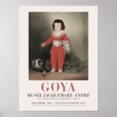 フランシスコゴヤマヌエルOsorio Manrique de Zuniga ポスター (正面)