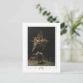 フランシスコゴヤ#121 -ファインアート ポストカード (スタンド正面)