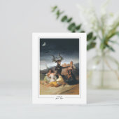 フランシスコゴヤ#6 -ファインアート ポストカード (スタンド正面)