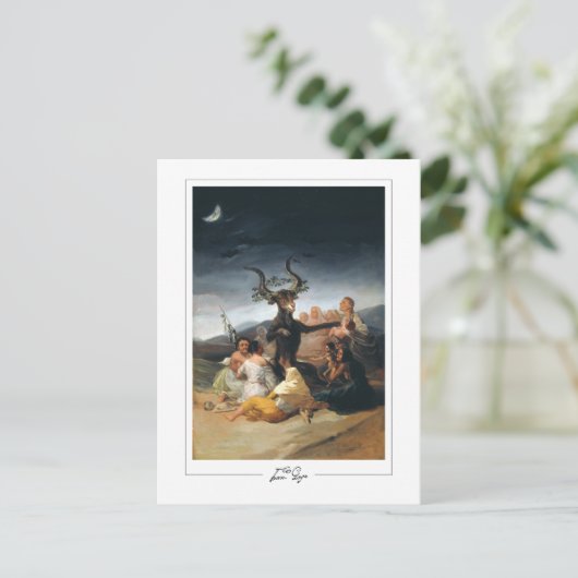 フランシスコゴヤ#6 -ファインアート ポストカード (スタンド正面)