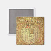 フランシスコピサロの基準 マグネット (正面/裏面)