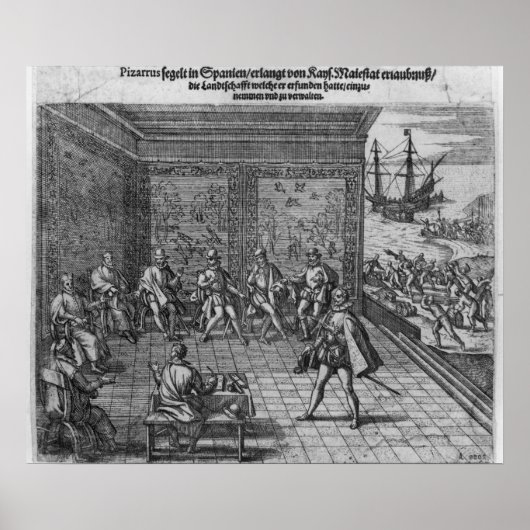 フランシスコピサロ ポスター (正面)