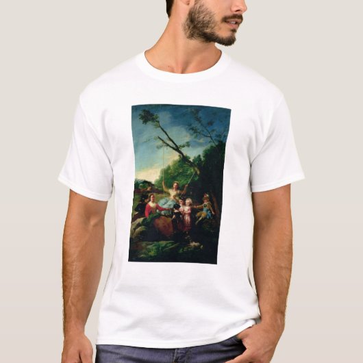 フランシスコホセデゴヤイルシェンテス |スイング Tシャツ (正面)
