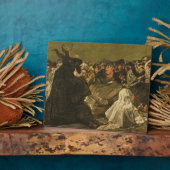 フランシスコホセデゴヤイルシェンテス |魔女たち'  フォトプラーク (側面)