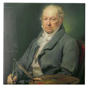 フランシスコホセde Goya 1826年(キャンバスの油) タイル