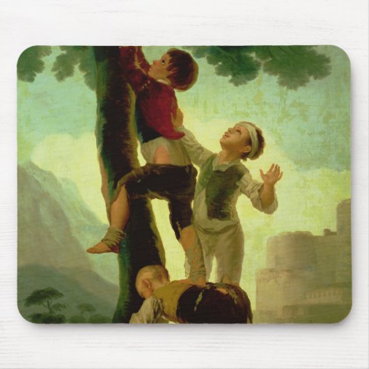 フランシスコホセde Goya y Lucientes |の男の子の上昇 マウスパッド (正面)
