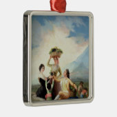 フランシスコホセde Goya y Lucientes |の秋、かTh メタルオーナメント (右)