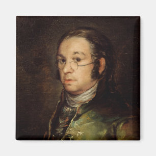 フランシスコホセde Goya y Lucientes の自画像 マグネット