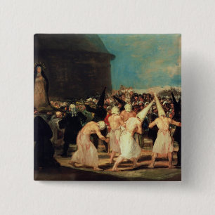 フランシスコホセde Goya y Lucientes の行列の 缶バッジ