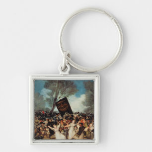 フランシスコホセde Goya y Lucientes 埋葬の キーホルダー