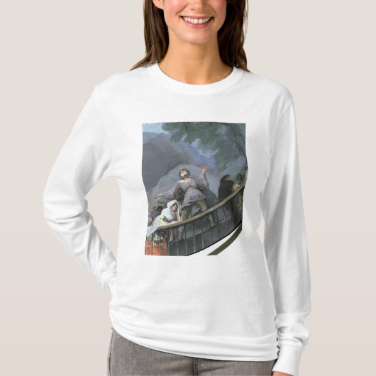 フランシスコホセde Goya y Lucientes |有頂天W Tシャツ (正面)