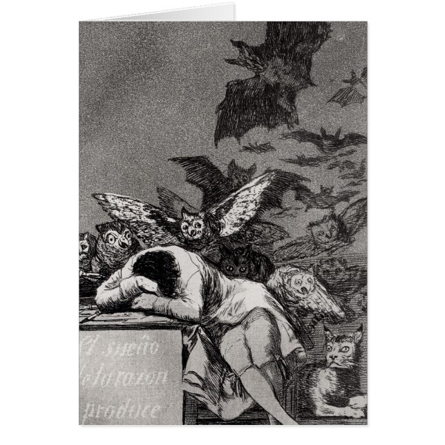 フランシスコホセde Goya y Lucientes |睡眠の (正面)