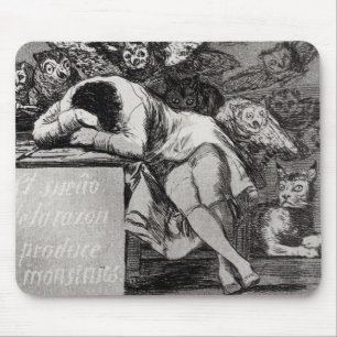 フランシスコホセde Goya y Lucientes 睡眠の マウスパッド