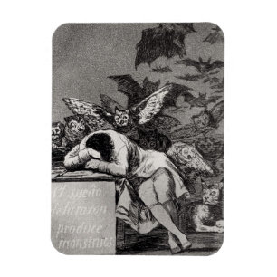フランシスコホセde Goya y Lucientes 睡眠の マグネット